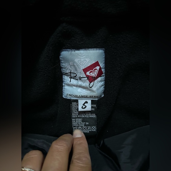 Roxy winters pants xsmall black - Picture 4 of 10